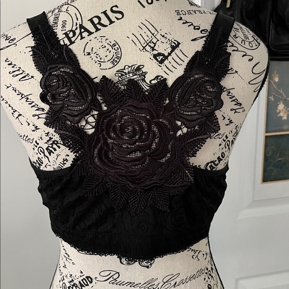 😃Elegant Black Lace Bra - Picture 7 of 11